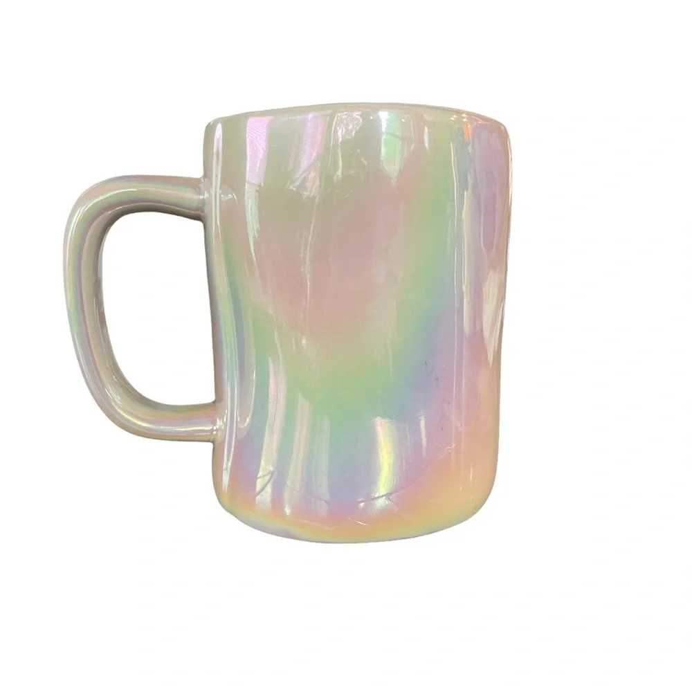 Rae Dunn “Easter Egg Hunt” iridescent coffee mug